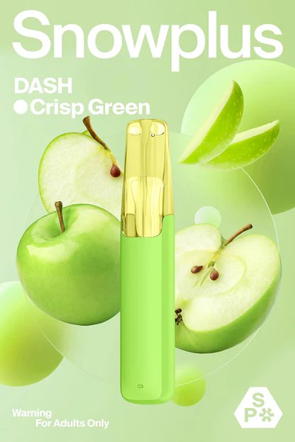 Snowplus DASH 精品級 4000 抽 搭載獨家氣道黑科技 確保每一口皆是如初見般的清甜果韻 3% 頂級尼古丁鹽精準調配 台灣現貨:圖片 2
