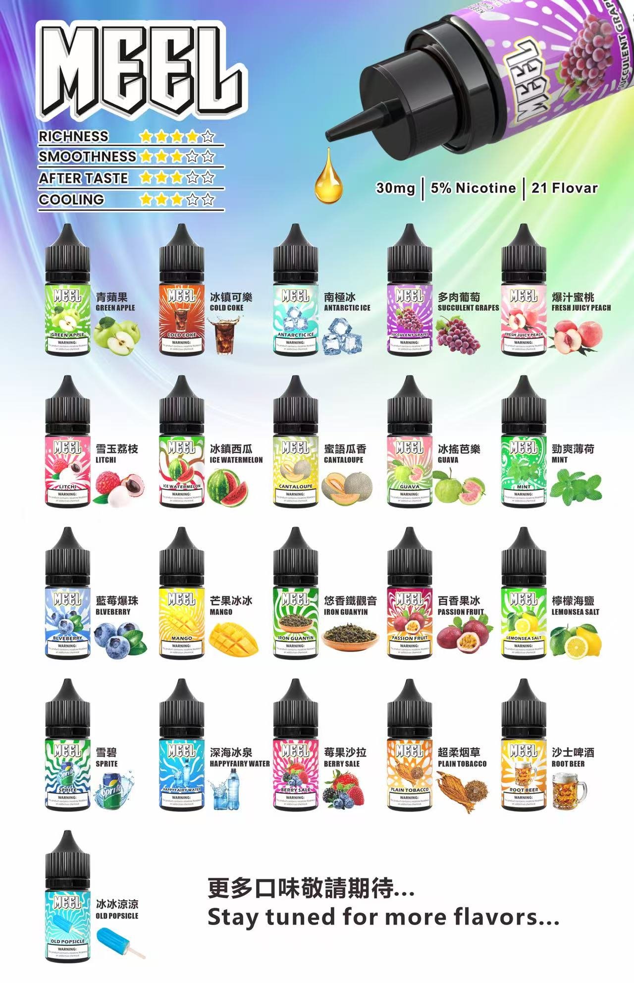 MEEL 頂級煙油 奢華導流黑科技 絲滑棉柔零嗆感 5% 瞬效解癮 尊爵玩家專屬 完美直上 RELX / SP2S注油主機 台灣現貨:圖片 2